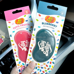 Deodorante per Auto Jelly Belly al Mirtillo, Profumatore 3D da Appendere, Fragranza Duratura fino a 30 Giorni - Product Image 3