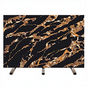 Jade Cosmos Gold de Vietnam, losa grande moderna de 20 mm de grosor para cocinas y baños de hoteles con diseño de modelo 3D - Product Image 1