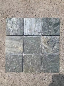 Piastrelle in Ardesia Nera Economica per Rivestimenti Esterni e Pannelli in Marmo per Pareti - Product Image 5