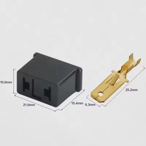 H7 xe phía trước đèn pha cắm, chịu nhiệt gốm khuỷu tay ổ cắm, cao và thấp chùm sương Mù Ánh Sáng H7-21B - Product Image 5