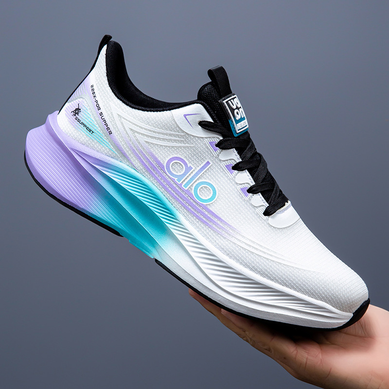 White and purple