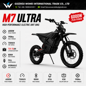 Bicicleta de Montaña con Motor Central de Alto Torque de 190 Nm, 72 V, 25 AH, Litio, Sin Escobillas, para Adultos, Aventura Extrema - Product Image 1