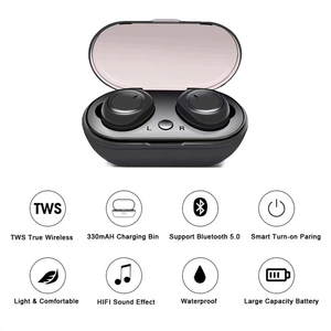 หูฟังสเตอริโอไร้สายจริงสำหรับเจ้าหน้าที่ใช้มือฟรีราคาถูก TWS - Product Image 6