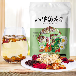 Té Herbal de Crisantemo Mezclado Kaigu <span class=keywords><strong>Babao</strong></span>, Grado Superior, Bolsa de 115g, Té Suelto Crudo de Fujian, 12 Meses de Caducidad, Té Saludable - Product Image 1