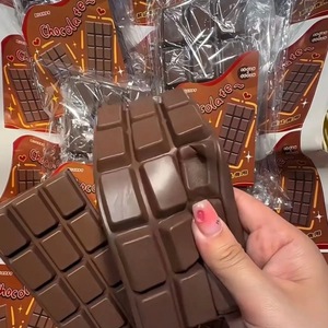 Juguete Antiestrés de PU con Forma de Chocolate Grande, Suave y Realista, Popular para Oficina y Regalos - Product Image 1