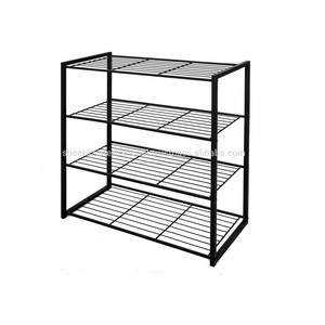 Cheap Price 3-Tier Metal Iron <b>Shoe</b> <b>Storage</b> <b>Rack</b> Multifunctional Convertible for Home Hotel Indoor Outdoor Usage High-Affinity - Product Image 5
