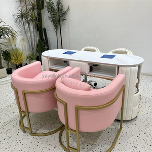 Table de manucure professionnelle de luxe légère pour salon de beauté - Product Image 1