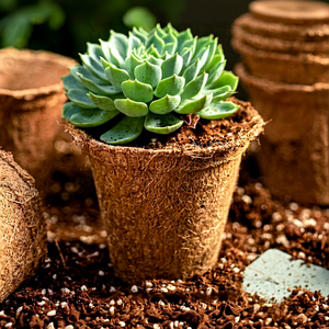 Macetas de Fibra de Coco Natural – Macetas Transpirables y Biodegradables para Plántulas, Plantas de Vivero y Jardinería Eco2go Vietnam - Product Image 1
