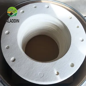 Ketahanan suhu tinggi 1260 derajat aluminium silikat keramik serat gasket dengan harga grosir