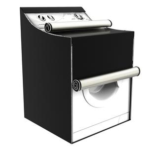 Housse de protection pour machine à laver transfrontalière en tissu Oxford 210D, imperméable et anti-poussière, style simple, pour appareils électroménagers - Product Image 3