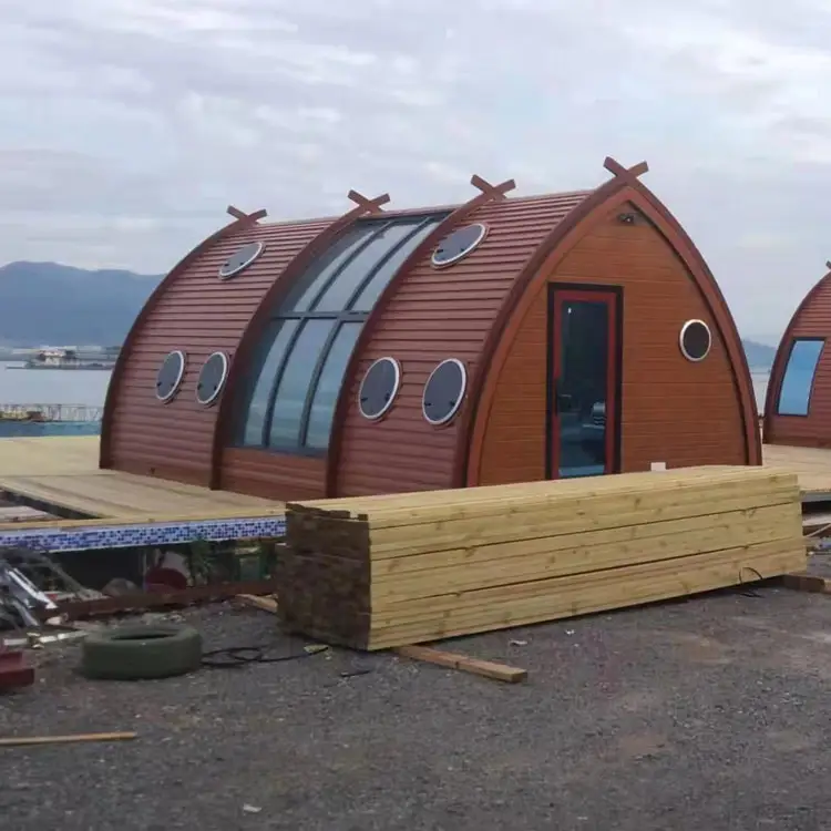 Mobile modulare = moderna piccola casa su ruote kit di capanna di tronchi case prefabbricate case moderne
