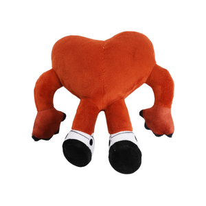 Peluche Cœur Rouge Gavroche Amusante, Poupée en Peluche au Design Unique avec Griffes et Chaussures, Vente en Gros Personnalisable - Product Image 4