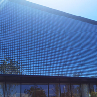 Nouvelle Façade Cinétique Moderne Personnalisée 2026 en Acier Inoxydable avec Surface Miroir Revêtue d'Aluminium pour Mur Rideau et Façade Ventilée d'Hôtel