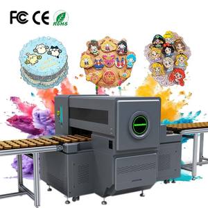 طابعة حافظات الهاتف I3200 صناعية عالية الجودة لخطوط الإنتاج، لماكينة الطباعة الإبداعية على البطاقات المسطحة والشارات وسلاسل المفاتيح والمنتجات الغذائية بنفسك - Product Image 5