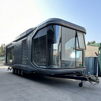 Maisons Mobiles Capsule Spatiale Maison Préfabriquée Tiny Houses sur Roues