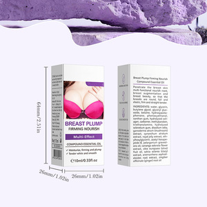 زيت تدليك طبيعي فاخر بالزهور لتغذية وتكبير الثدي ورفعه وشده 10 مل مستخلص نباتي - Product Image 6