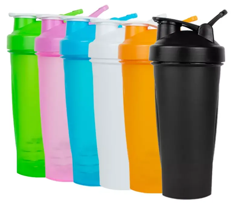 400m BPA-freie Plastik-Shaker-Flasche Gym Protein Shaker-Flasche