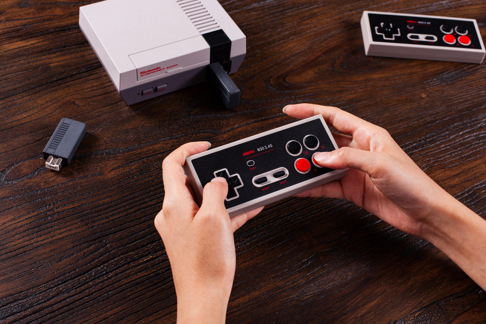 Nes30 Pro 8bitdo Nes Joystick Controller 8bitdo N30 Wireless
