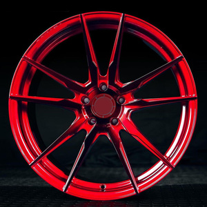 Rines de Lujo Forjados Cóncavos de Plato Profundo en Aleación T6061 de 18 19 20 21 22 23 24 Pulgadas 5X112 5X108 5X114.3 5X120 en Oferta - Product Image 3