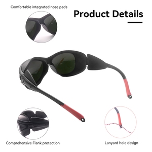 Gafas Láser con Certificación CE 200-2000nm OD3, Lentes <span class=keywords><strong>de</strong></span> PC Anti-Rayaduras para Máquina <span class=keywords><strong>de</strong></span> Depilación Láser, Lentes Protectoras para IPL - Product Image 4