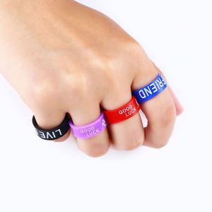 Vente flash - Anneau en silicone lumineux personnalisé pour adultes - Bracelet personnalisé de style nouveau - Cadeaux populaires - Product Image 6