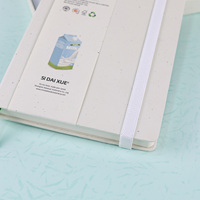 Coffret cadeau de cahiers de lait recyclé format A5
