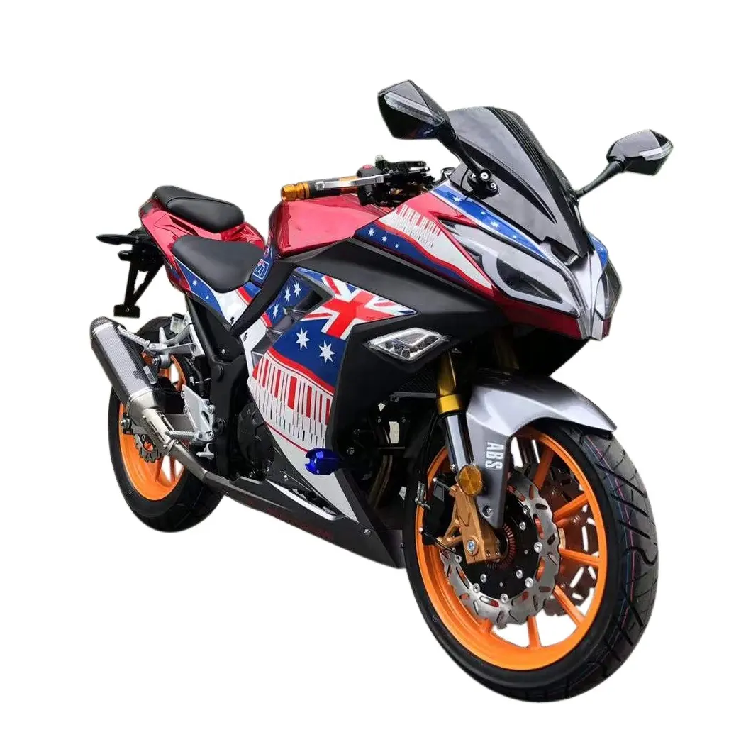 Nouvel autocollant de haute qualité NINJA ABS Sportbike CBB huile refroidissement moteur essence course motos 150cc moto