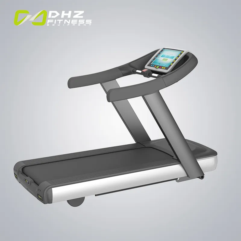 Cinta de correr de velocidad lenta, cinta de correr de alta resistencia, deportiva, comercial, pantalla grande, 120Kg, equipo alto, Cardio, gimnasio, con cubierta