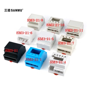 SM3-21-1:88*72*59MM Din Rail Enclosure Hộp Nối Điện Tử <span class=keywords><strong>ABS</strong></span> - Product Image 1
