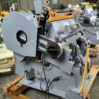 Machine de gaufrage rainage de découpe de plaque de règle en acier ML-750 pour le carton bon Service pour la boîte de carton de tasse de papier d'enveloppe plate