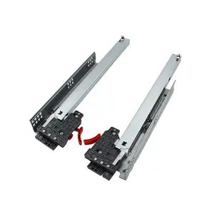 Bf3310k 3d 50000times adjustable tilting soft closing undermount drawer slides Cabinet drawer cabinet slides cn gua