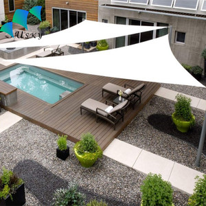 100% Virgen HDPE Anti UV Sun Shade Sail Outdoor Shade Sail toldos triangulares malla <span class=keywords><strong>sombra</strong></span> 5x3 <span class=keywords><strong>sombra</strong></span> del sol - Product Image 3