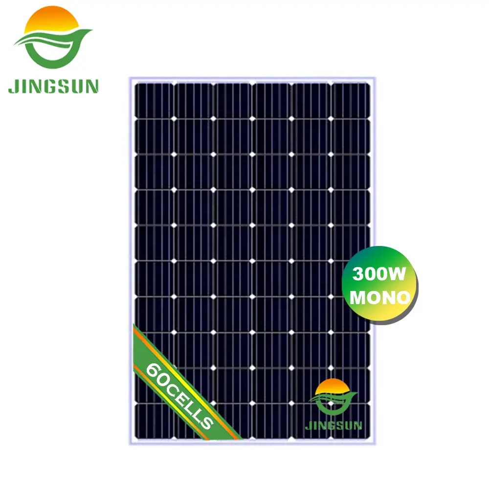 Jingsun Fabrikant Hot Koop 158*158Mm 300W Monokristallijne Opvouwbaar Zonnepaneel