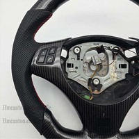 La meilleure vente de roue de mise à niveau en cuir perforé en fibre de carbone m Performance pour BMW E90 E91 E92 E93 volant de voiture