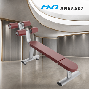 Banco de Ejercicios Comercial Sleek Web <span class=keywords><strong>Board</strong></span> MND Fitness, Equipo de Gimnasio para Redes de Gimnasios en Seúl, Grado Comercial, Alta Resistencia - Product Image 1