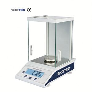 Balanza analítica de laboratorio SCITEK 0,1 mg Balanza analítica electrónica de calibración interna - Product Image 6