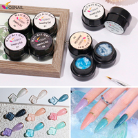 Haute qualité 5g UV Gel Nail Art polonais longue durée 3D bijoux Gel marque privée fournitures de beauté approvisionnement en gros