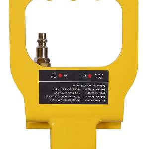 DB 3T แจ็กอากาศ3T แจ็คนิวแมติกพร้อมถุง3 6600lbs ความจุพับได้ง่ายภูมิประเทศสีเหลือง - Product Image 2