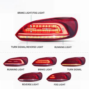 Feux arrière LED complets pour VW <span class=keywords><strong>Scirocco</strong></span> 2009-2014 3ème génération (troisième génération) - Product Image 2