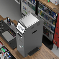 Kiosque de dépôt et de retrait d'espèces Windows 7 pouces, guichet automatique en libre-service, terminal de paiement intelligent avec SDK, lecteur de codes-barres intérieur