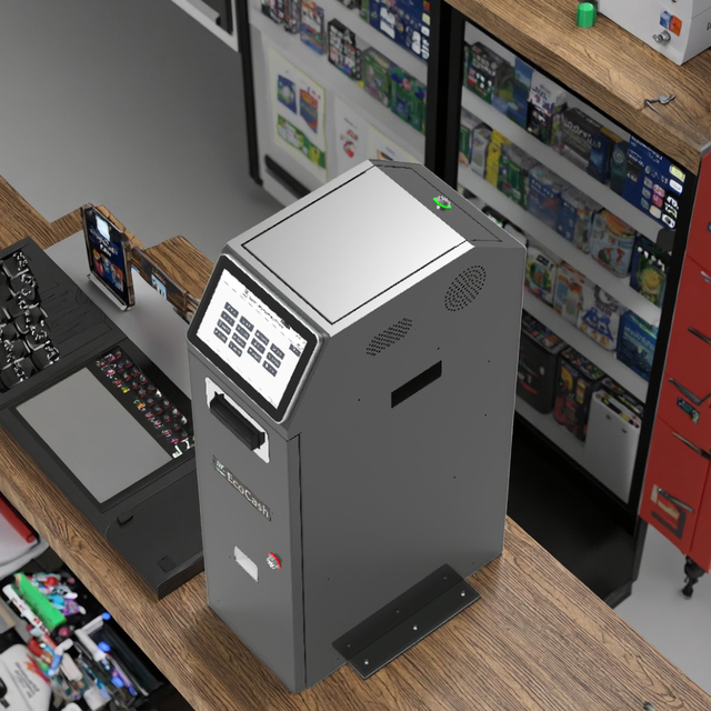 7 Inch Windows Cash Deposit and Withdrawal Kiosk ATM Self Service Machine Smart Payment Terminal