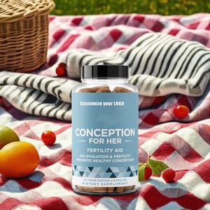 Mới đến privite nhãn rụng trứng và hỗ trợ sinh sản viên nang chay chăm sóc sức khỏe bổ sung thụ thai cho cô ấy - Product Image 4