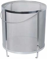 Panier filtrant en tissu métallique en acier inoxydable à armure simple 300/400 microns pour la filtration de bière artisanale, le soudage, la découpe, le pliage, vente en gros
