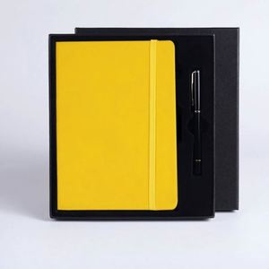Promotional Custom Logo A5 A6 <b>Notebook</b> Sets With Elastic Closures for <b>Campus</b> and Exhibitions Giveaways - Product Image 2
