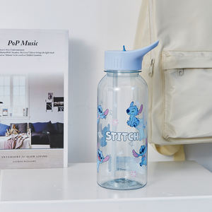 <span class=keywords><strong>Disney</strong></span> <span class=keywords><strong>Stitch</strong></span> Series Mango Pajita <span class=keywords><strong>Taza</strong></span> <span class=keywords><strong>de</strong></span> Agua <span class=keywords><strong>de</strong></span> Plástico 1000mL Linda Botella <span class=keywords><strong>de</strong></span> Agua MINISO Mayorista Personalizado - Product Image 1