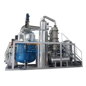 Reciclaje de aceite de motor de automóvil a planta de destilación de refinería de petróleo base SN250