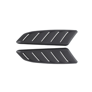 Panneau d'admission d'air ABS noir universel Xuzhong pour capot moteur, pour mise à niveau et rétrofit, avec ruban adhésif de fixation - Product Image 4