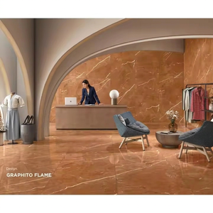 Liguria Black 800x1600mm High Gloss Porcelain Floor And Wall <b>Tiles</b> Black Marble Design 80x160cm - Product Image 6