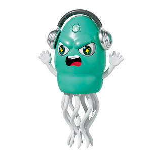 Giocattolo polpo magico danzante per bambini con luci e musica, giocattolo sensoriale interattivo a induzione ricaricabile (verde) - Product Image 1