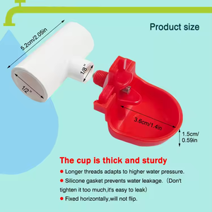 <span class=keywords><strong>DIY</strong></span> patio trasero granja automática bebé pollito agua conjunto completo tubería colgante pollo <span class=keywords><strong>bebedero</strong></span> sistema - Product Image 4